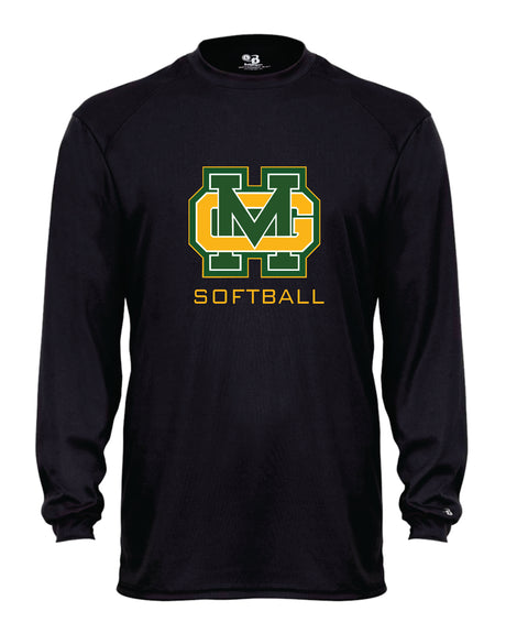 Great Mills Softball Long Sleeve Badger Dri Fit Shirt