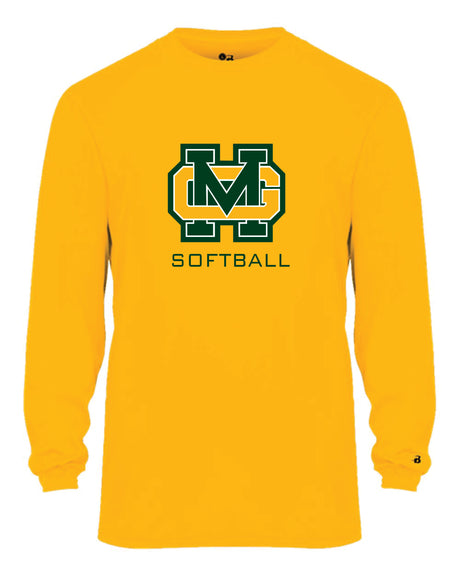 Great Mills Softball Long Sleeve Badger Dri Fit Shirt