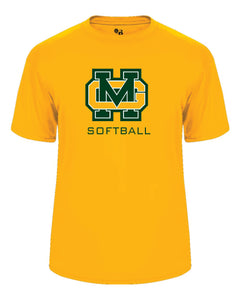 Great Mills Softball Short Sleeve Badger Dri Fit T shirt