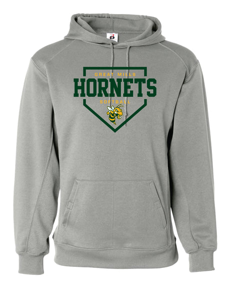 Great Mills Softball Badger Dri-fit Hoodie - ADULT