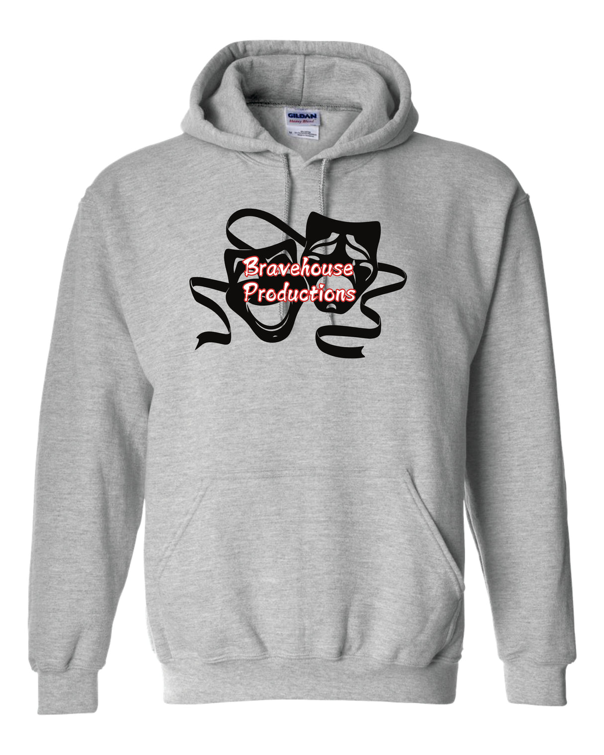 Chopticon Theatre Cotton/poly  50/50 Hoodie Double Mask Logo