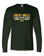 Load image into Gallery viewer, Great Mills Swimming  50/50 Long Sleeve T-Shirts
