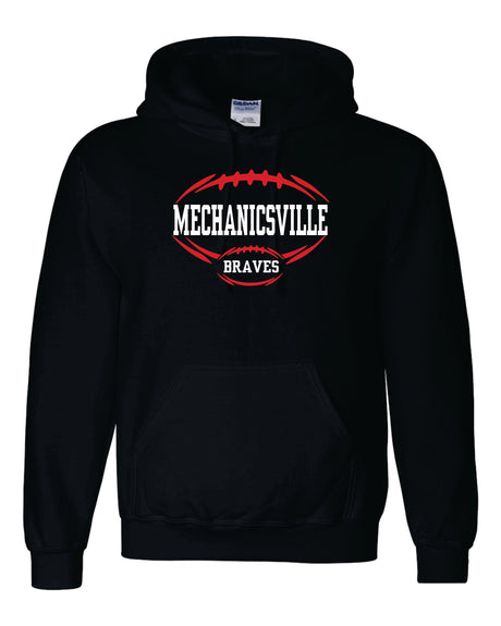 Mechanicsville Braves 50/50 Hoodie