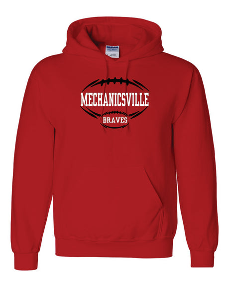 Mechanicsville Braves Gildan/Jerzee 50/50 Hoodie