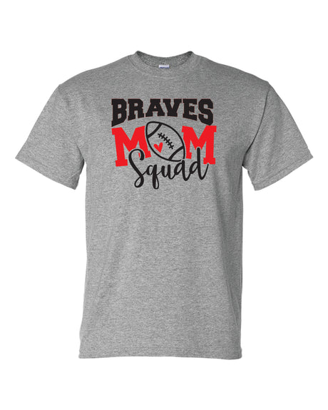 Mechanicsville Braves Short Sleeve T-Shirt 50/50 Blend-FOOTBALL MOM SQUAD