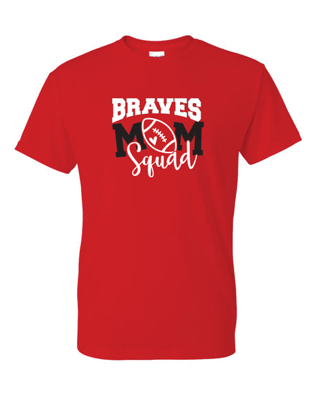 Mechanicsville Braves Short Sleeve T-Shirt 50/50 Blend-FOOTBALL MOM SQUAD