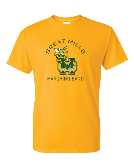 Great Mills Marching Band Short Sleeve T-Shirt 50/50 Blend