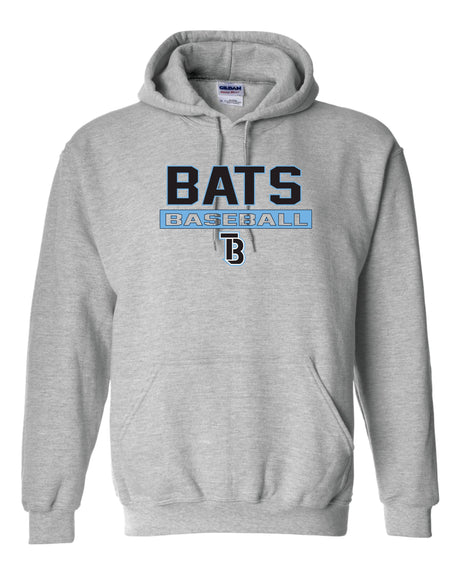Tampa Bay Bats  Gildan/Jerzee 50/50 Hoodie-ADULT