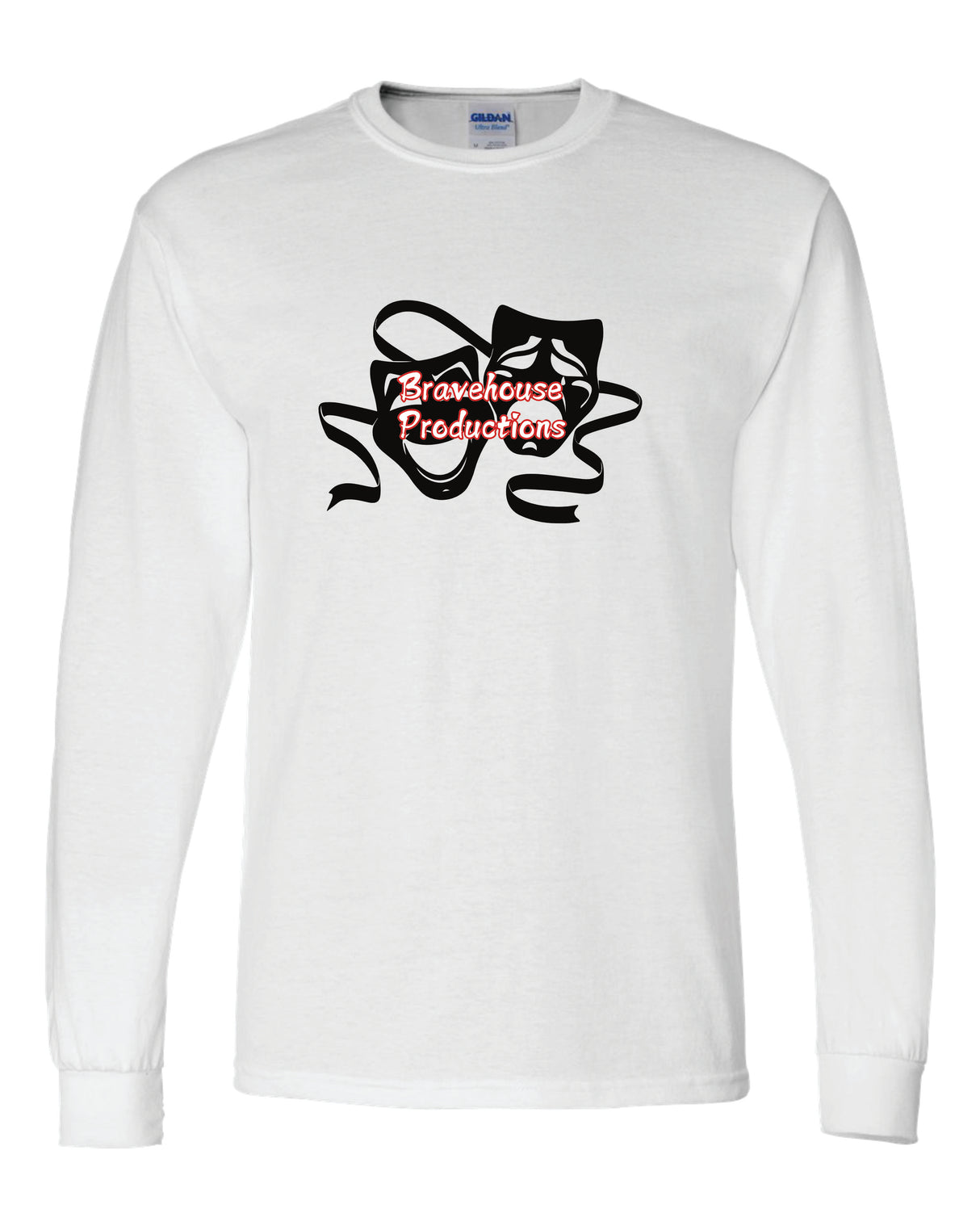 Chopticon Theatre 50/50 Long Sleeve T-Shirts Double Mask Logo