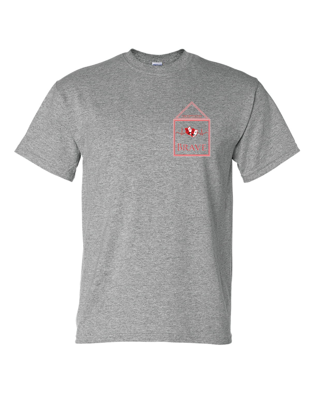 Chopticon Theatre Short Sleeve T-Shirt 50/50 Blend Adult Bravehouse Productions