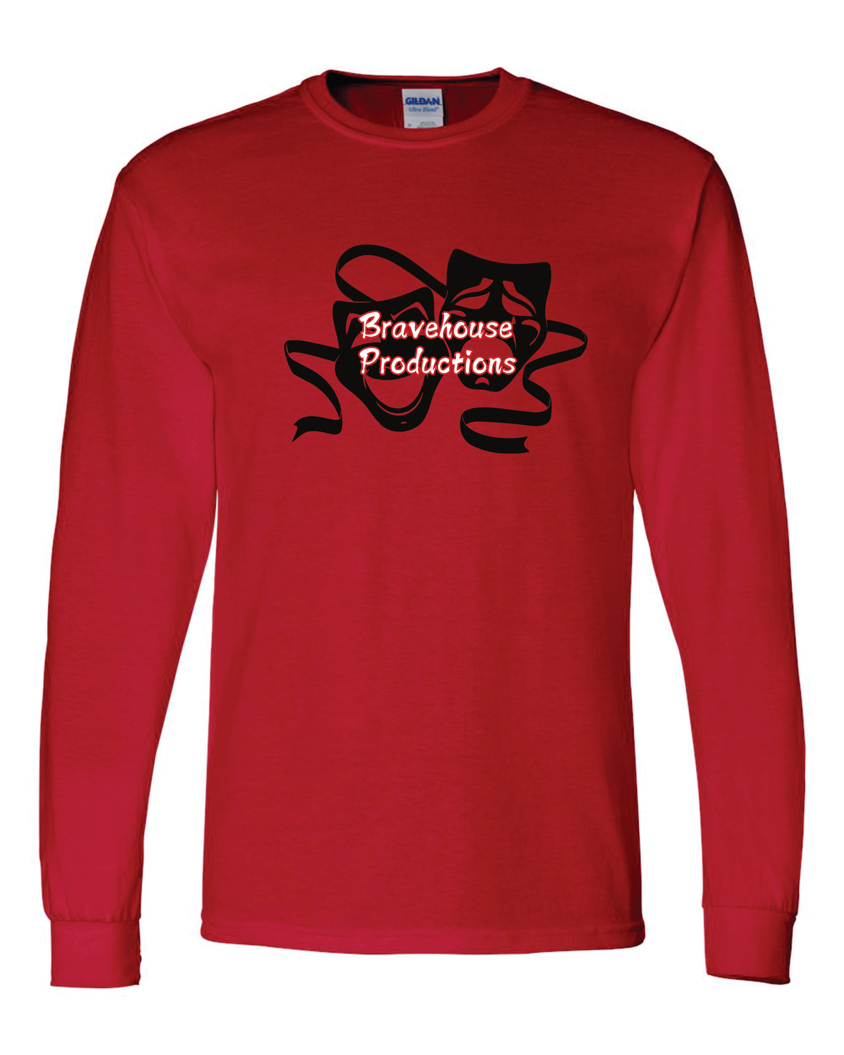 Chopticon Theatre 50/50 Long Sleeve T-Shirts Double Mask Logo