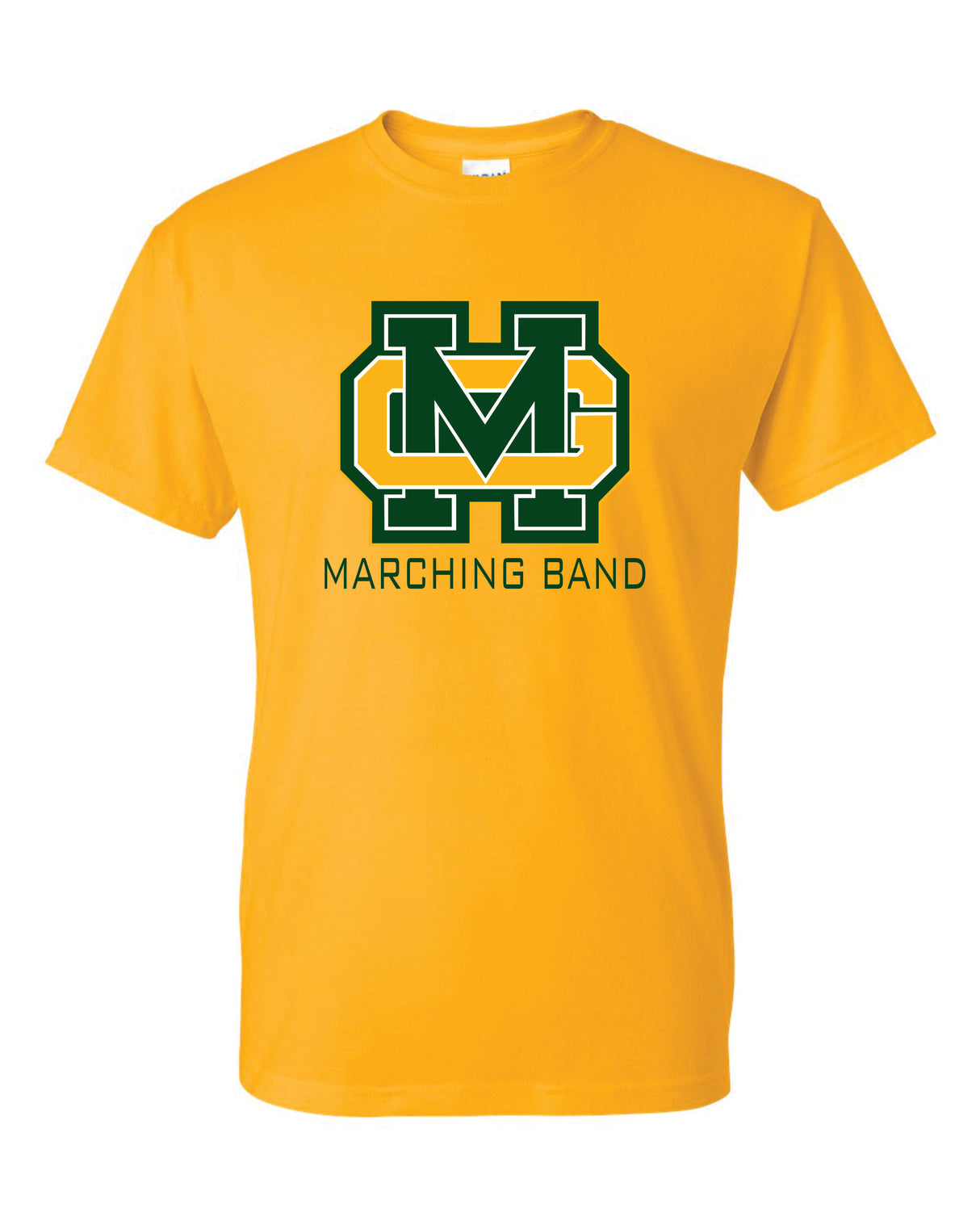 Great Mills Marching Band Short Sleeve T-Shirt 50/50 Blend YOUTH