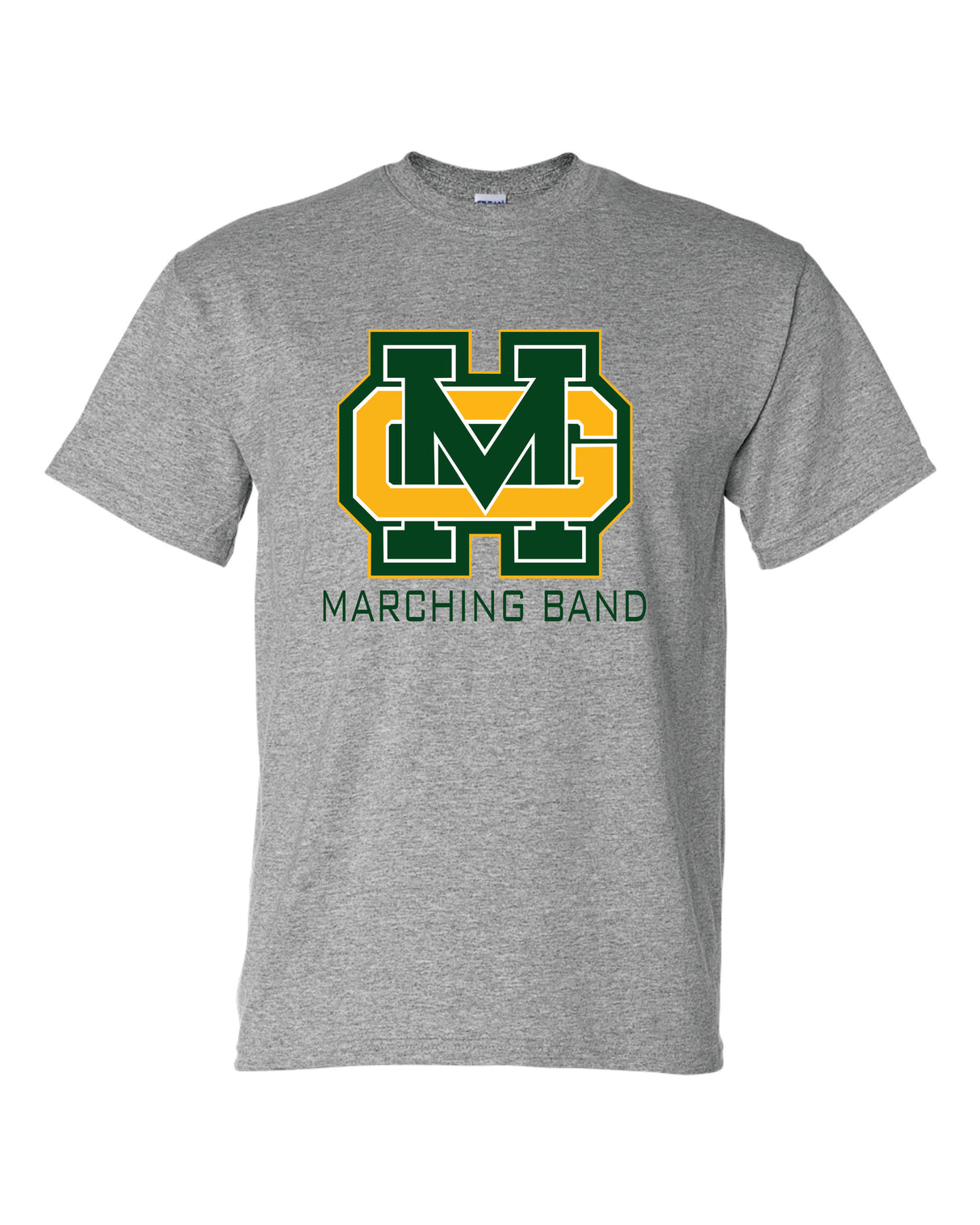 Great Mills Marching Band Short Sleeve T-Shirt 50/50 Blend YOUTH