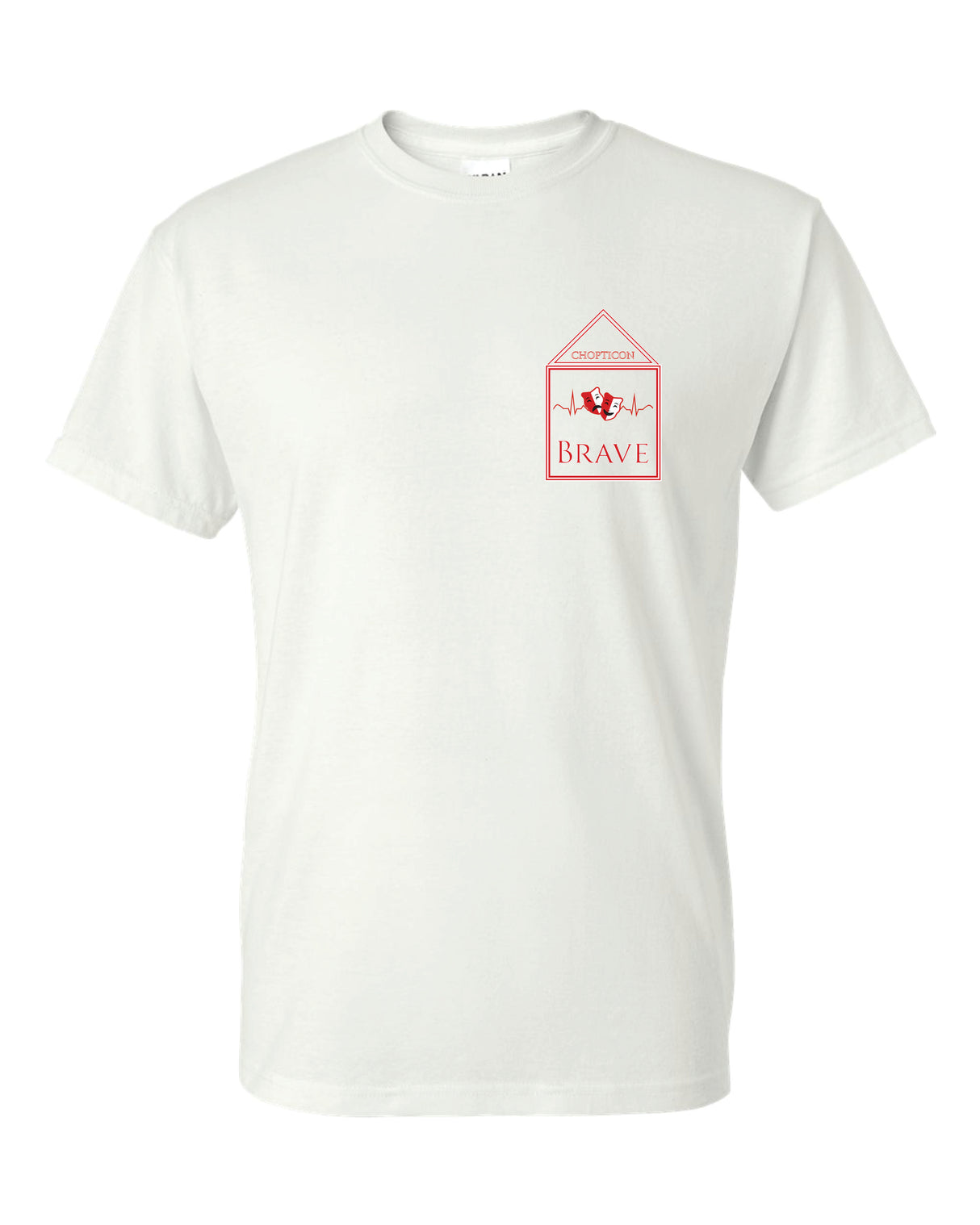 Chopticon Theatre Short Sleeve T-Shirt 50/50 Blend Adult Bravehouse Productions