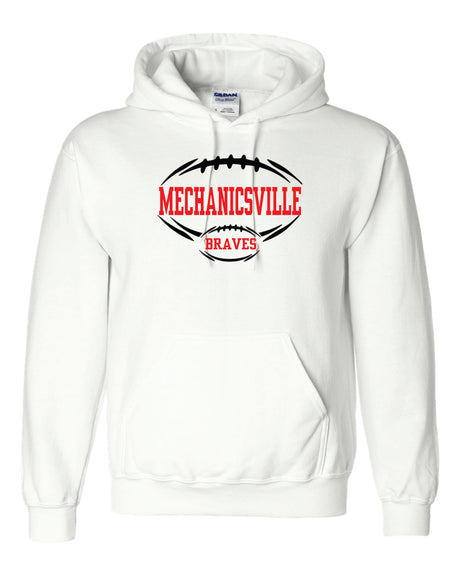Mechanicsville Braves Gildan/Jerzee 50/50 Hoodie