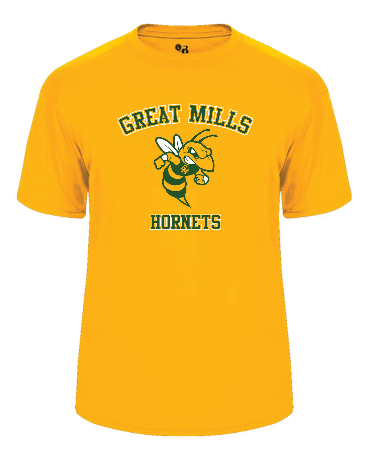 Great MIlls Short Sleeve Badger Dri Fit T shirt Hornets Women