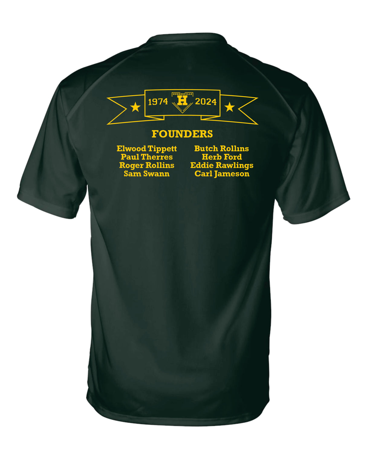 Hughesville LL Short Sleeve Badger Dri Fit T shirt LIMITED EDITION 50TH ANNIVERSARY