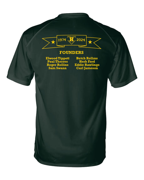 Hughesville LL Short Sleeve Badger Dri Fit T shirt LIMITED EDITION 50TH ANNIVERSARY