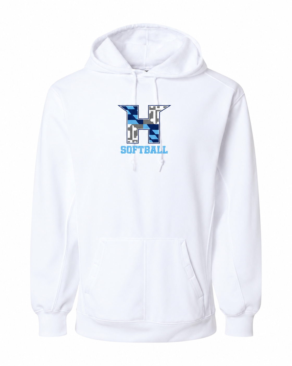 MD HUSTLE Badger Dri-fit Hoodie - YOUTH - H Softball