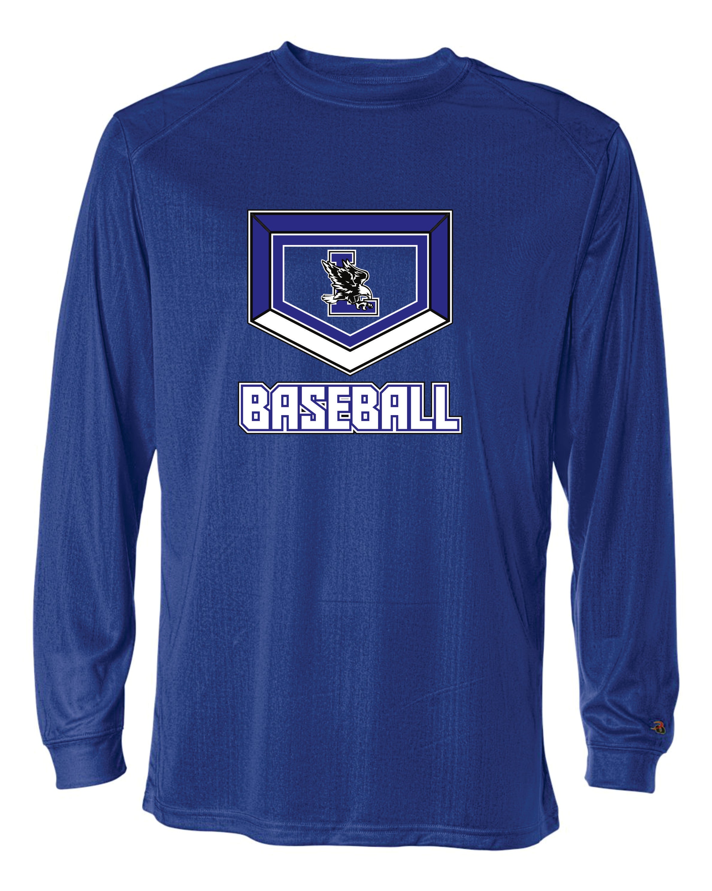 Leonardtown Baseball Badger Long Sleeve T-Shirts - WOMEN