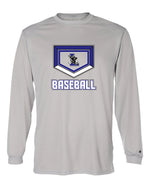 Load image into Gallery viewer, Leonardtown Baseball Badger Long Sleeve T-Shirts - WOMEN
