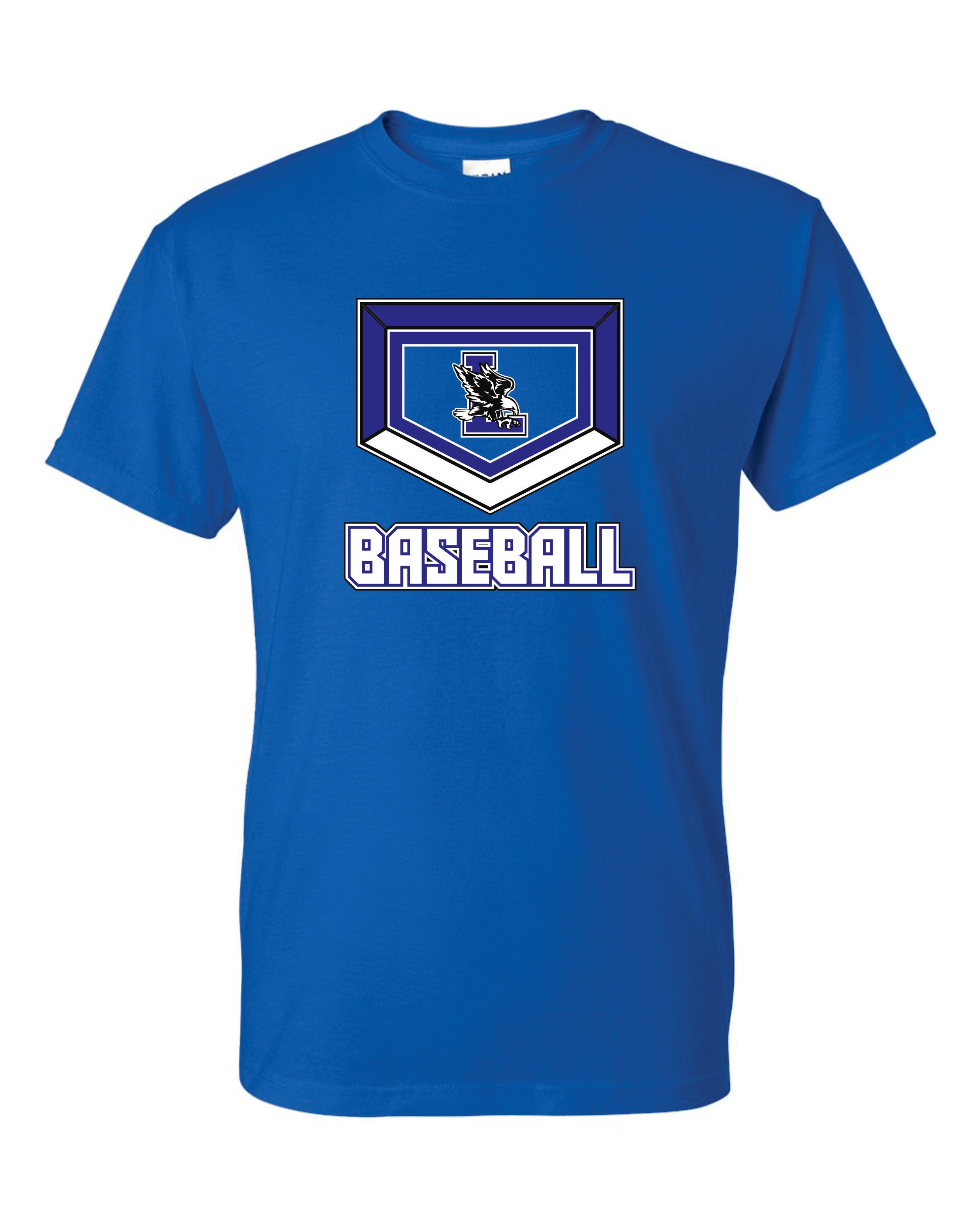 Leonardtown Baseball Short Sleeve T-Shirt Cotton Blend