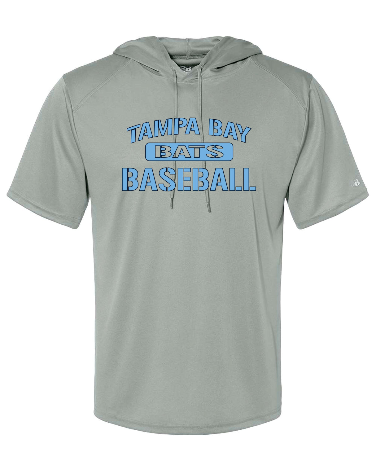 Tampa Bay Bats Braves Badger SS hooded shirt YOUTH