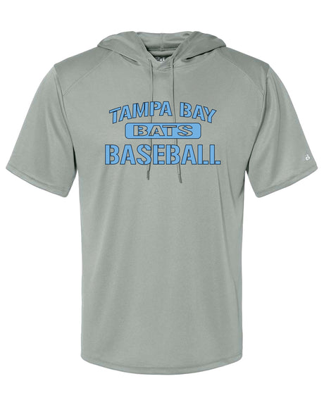 Tampa Bay Bats Braves Badger SS hooded shirt YOUTH