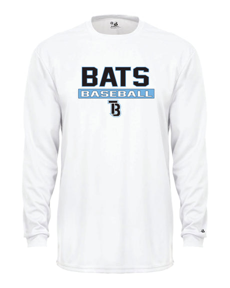 Tampa Bay Bats Long Sleeve Badger Dri Fit Shirt