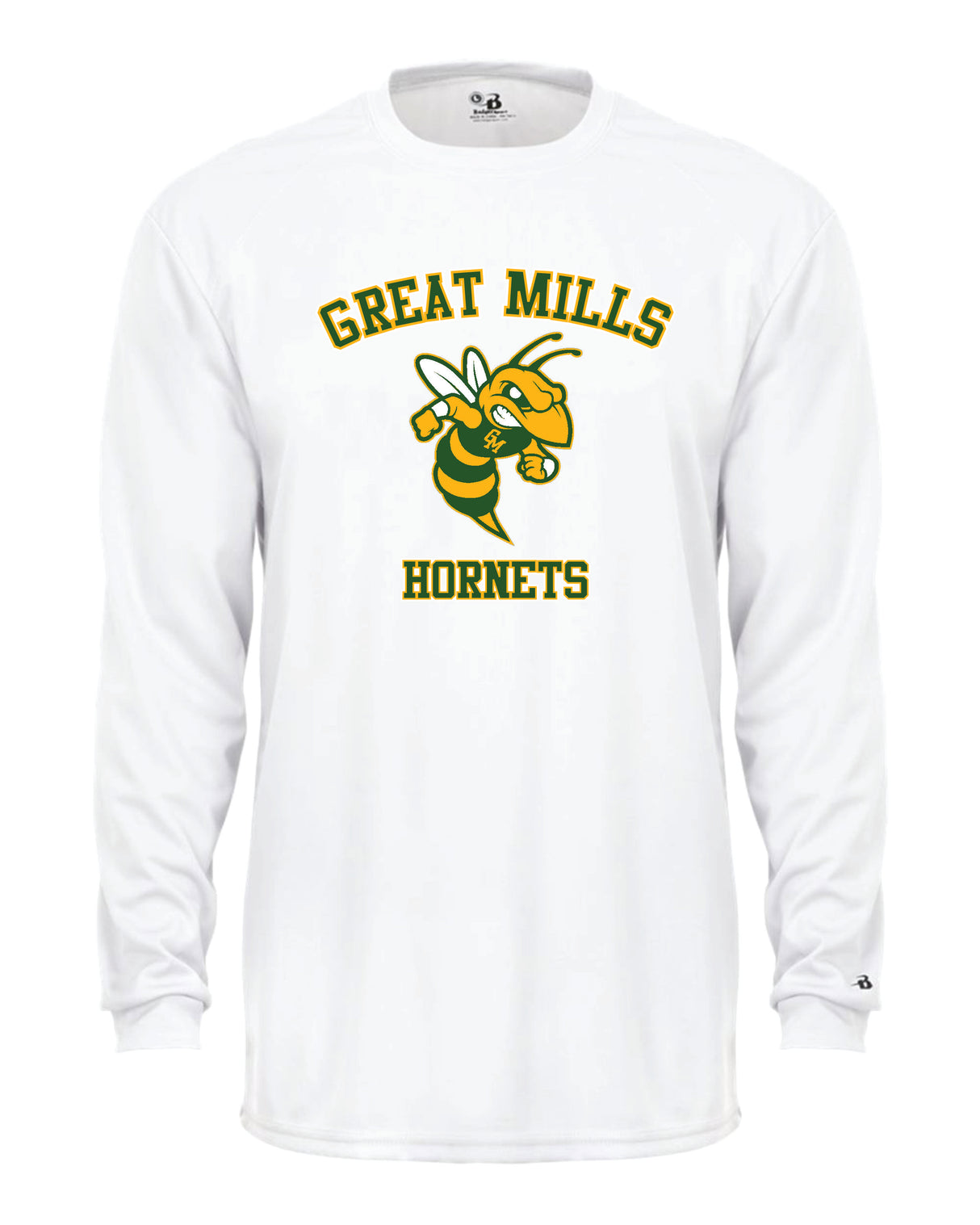 Great Mills Badger Dri Fit Long Sleeve T-Shirts Hornets