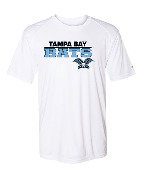 Tampa Bay Bats Short Sleeve Badger Dri Fit T shirt