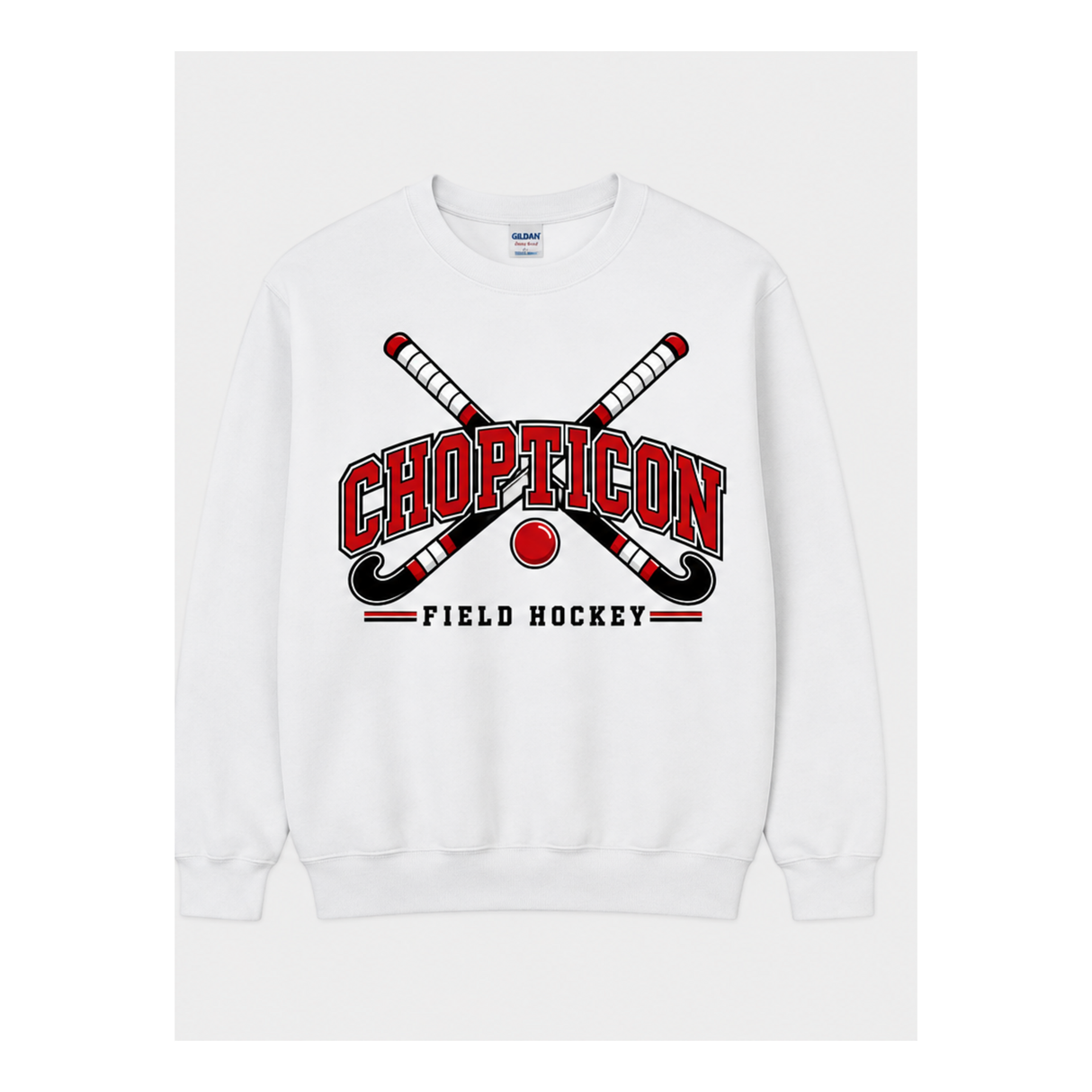 Chopticon Field Hockey Cotton/poly 50/50 Crewneck Sweatshirt YOUTH
