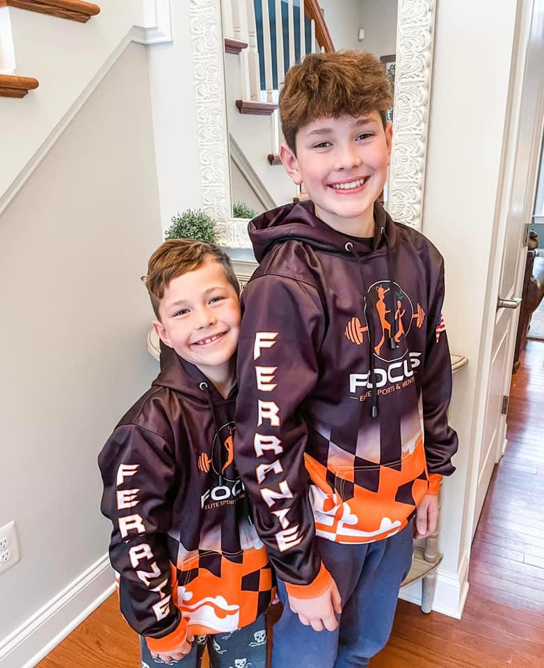 Focus Full Color LS HOODED SHIRT