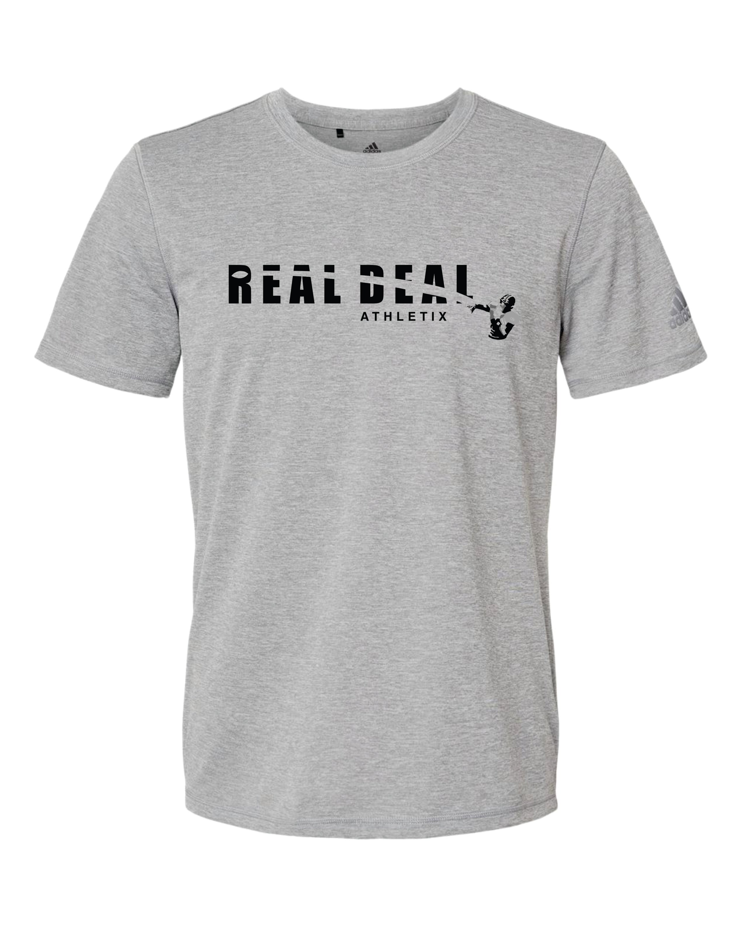 Real Deal Athletix Short Sleeve ADIDAS  Dri Fit T shirt