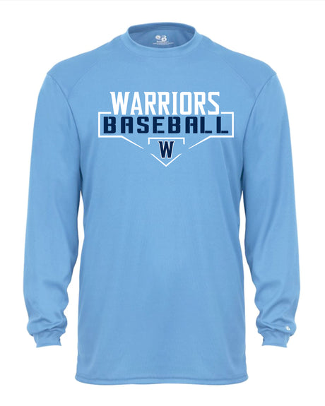 Warriors Badger DRI FIT Long Sleeve T-Shirts