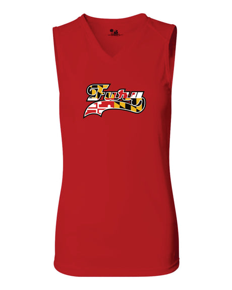 Fury Sleeveless Badger Dri Fit T shirt WOMEN
