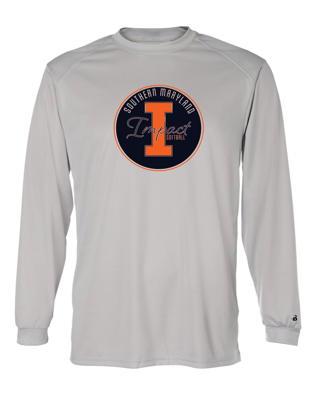 Impact Long Sleeve Badger Dri Fit Shirt - adult