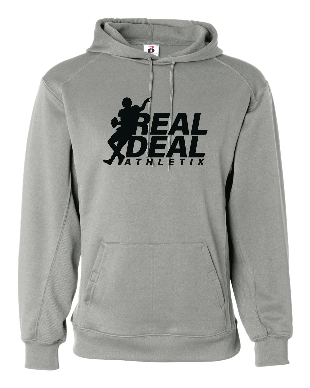 Real Deal Badger Dri-fit Hoodie