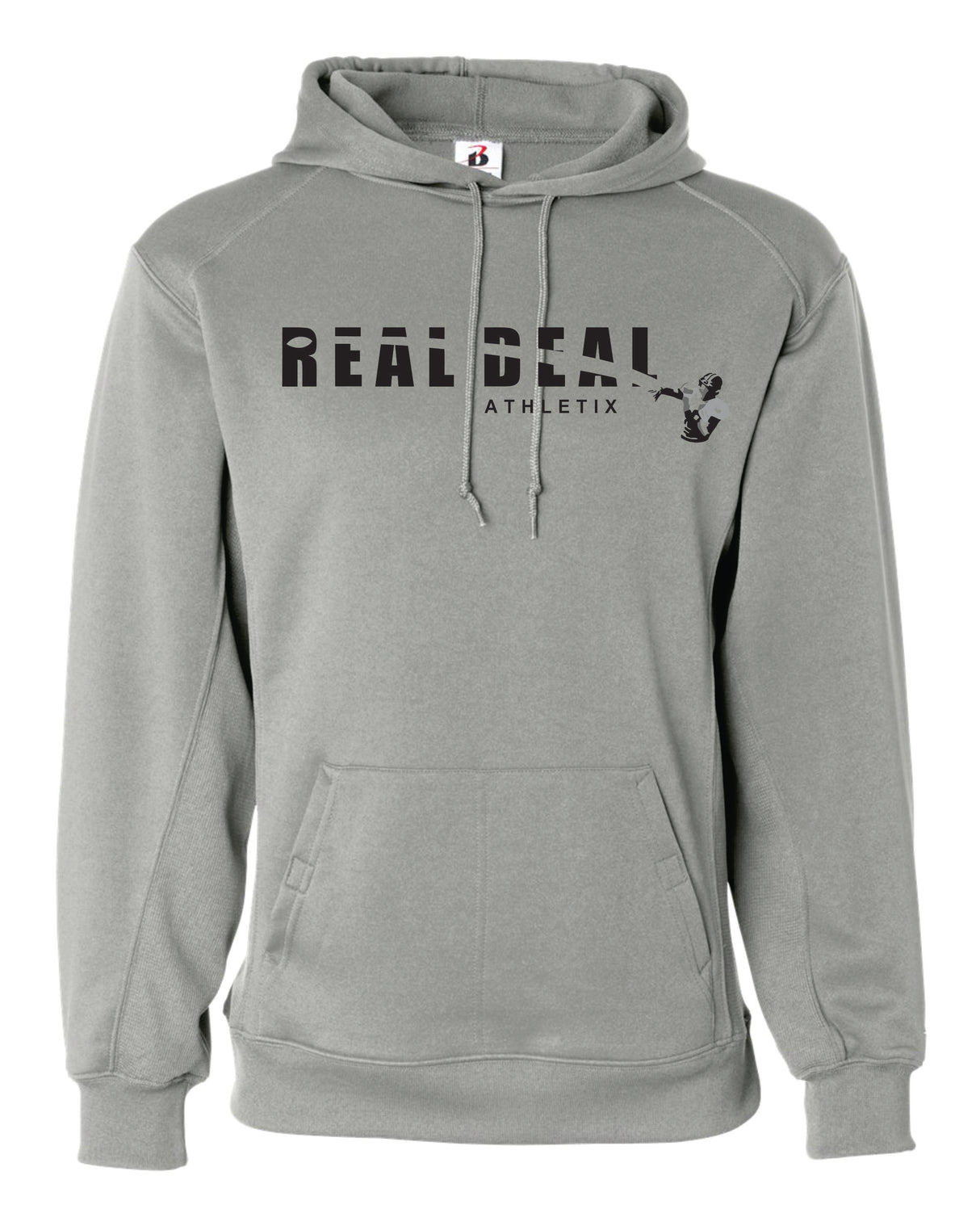 Real Deal Badger Dri-fit Hoodie