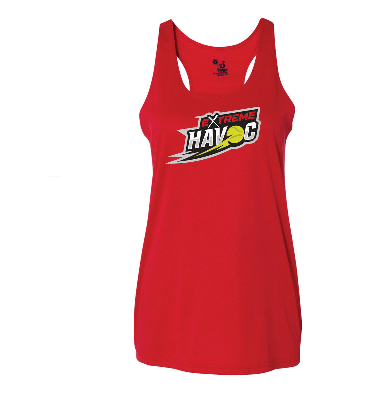 Havoc Badger Dri Fit Racer Back Tank WOMEN