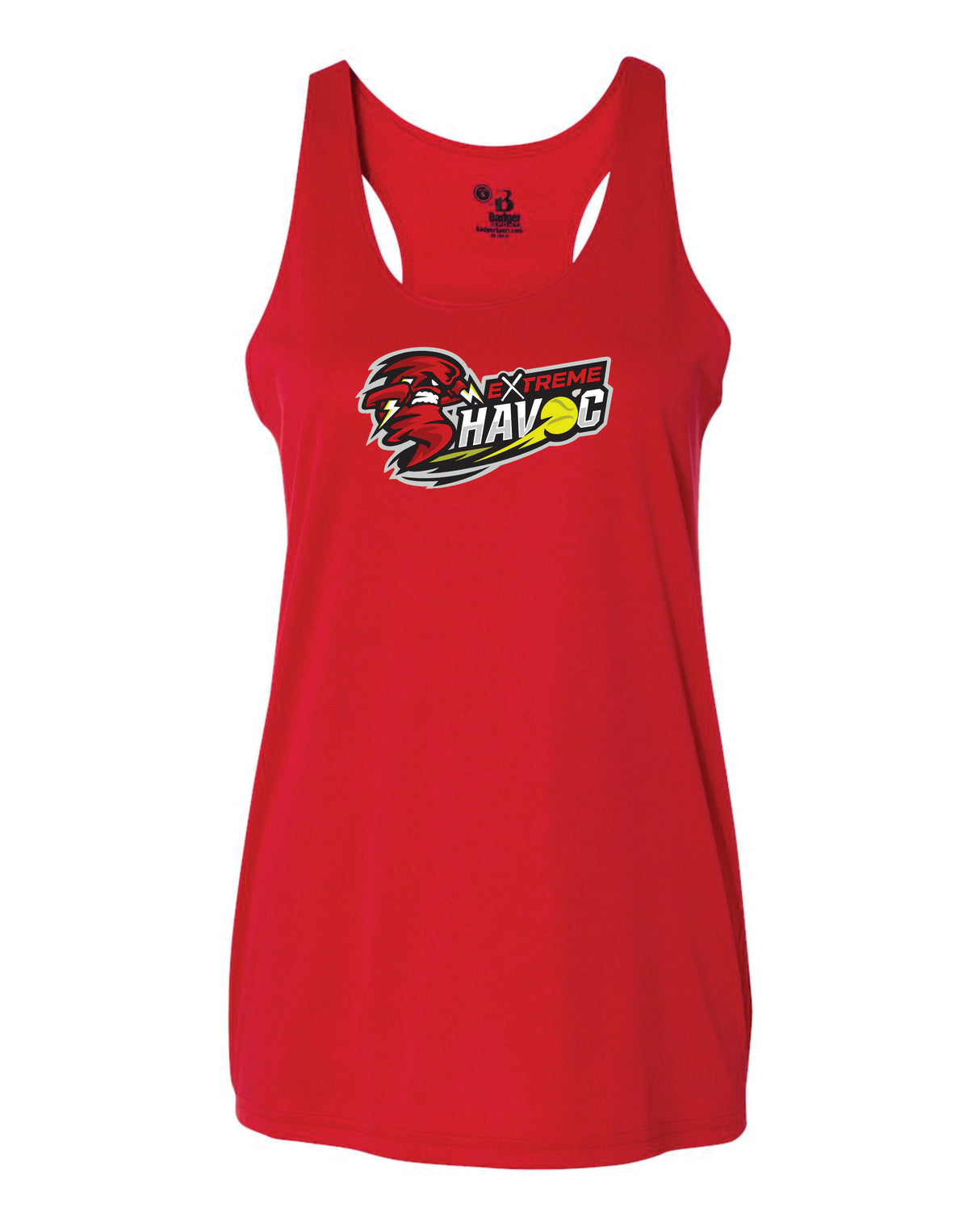 Havoc Badger Dri Fit Racer Back Tank WOMEN