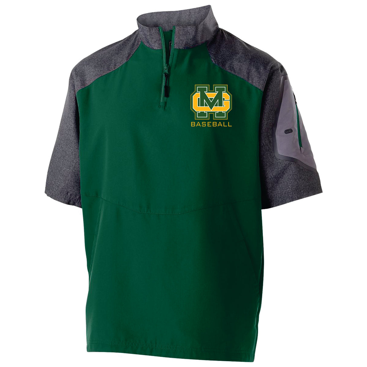 Great Mills Baseball Short sleeve two tone batting jacket
