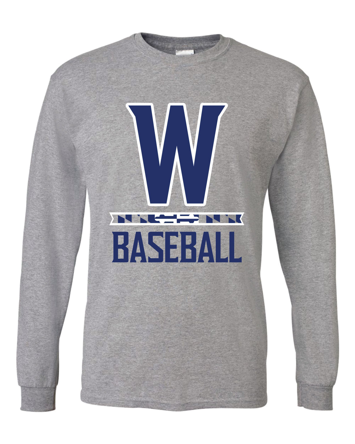 Warriors 50/50 Long Sleeve T-Shirts YOUTH