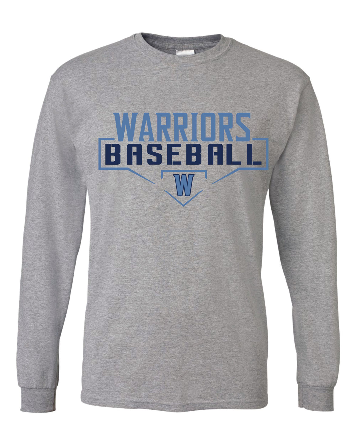 Warriors 50/50 Long Sleeve T-Shirts YOUTH