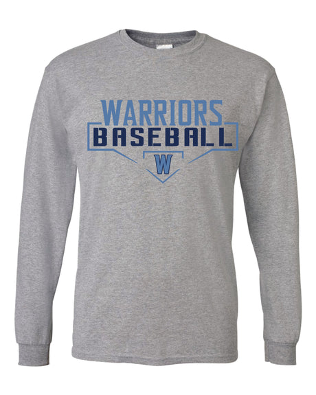 Warriors 50/50 Long Sleeve T-Shirts YOUTH