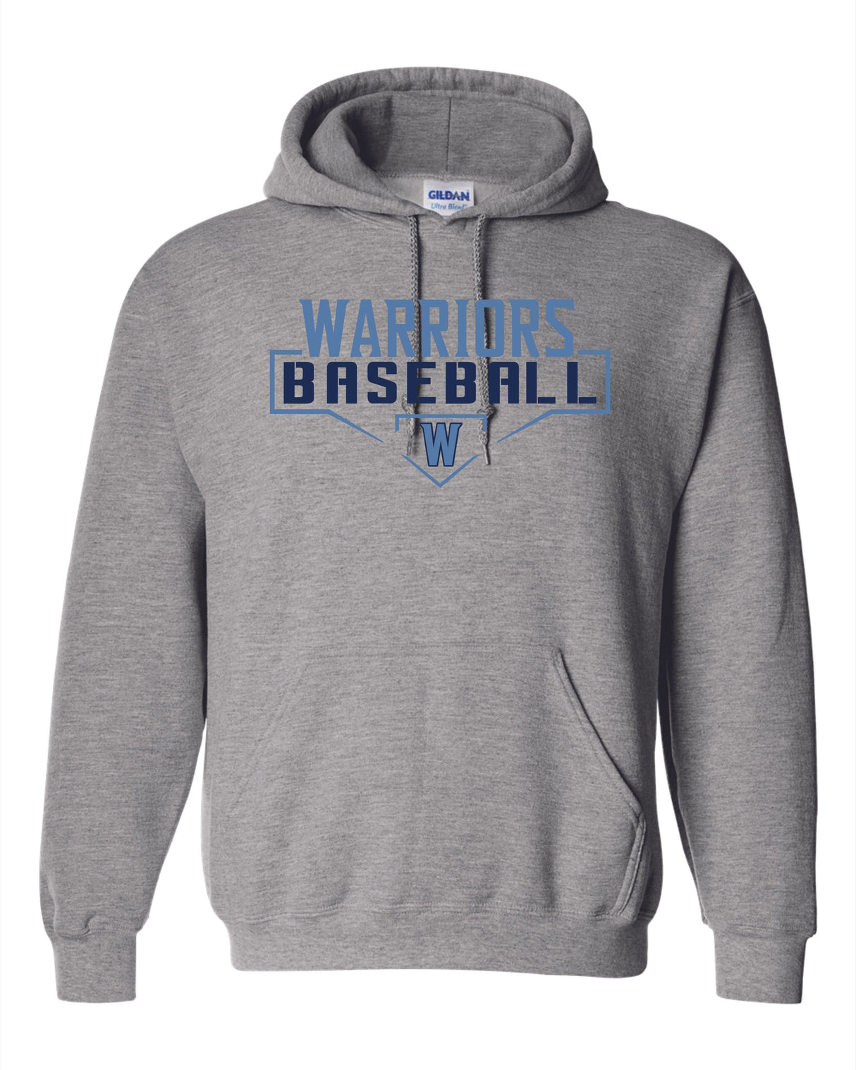 Warriors Gildan/Jerzee 50/50 Hoodie YOUTH