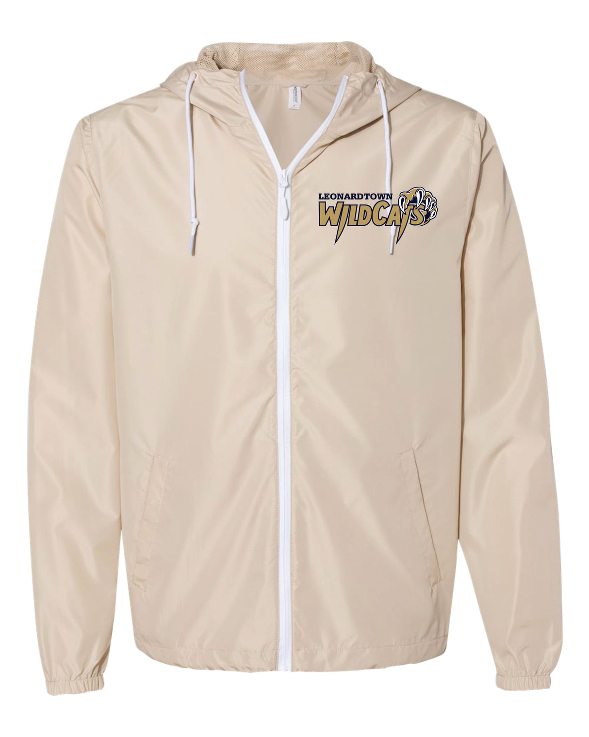 Leonardtown Wildcats Lightweight Rain Resistance Jacket