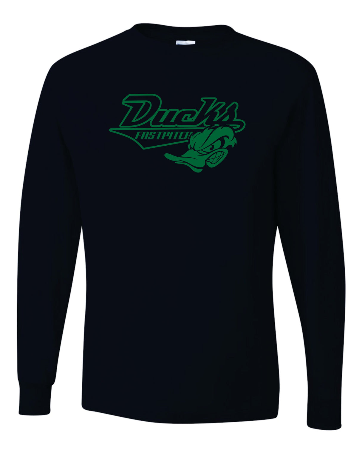 Ducks 50/50 Long Sleeve T-Shirts - YOUTH