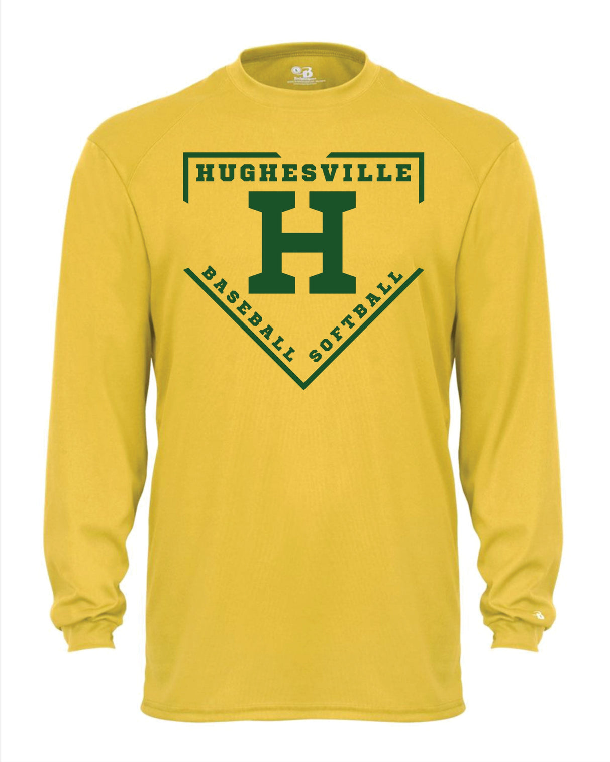 Hughesville LL Long Sleeve Badger Dri Fit Shirt YOUTH