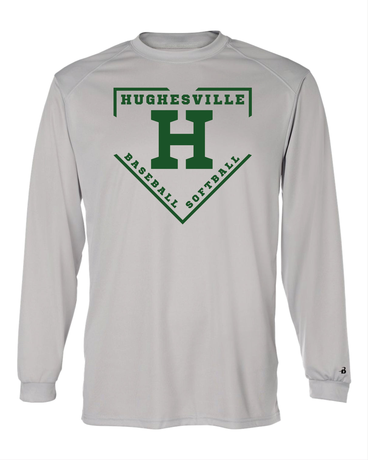 Hughesville LL Long Sleeve Badger Dri Fit Shirt Adult